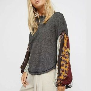 Free people grey sweater